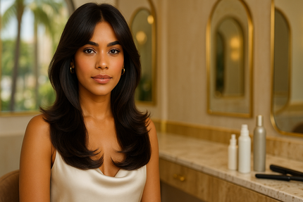 Cortes en capas 2025: volumen y belleza premium