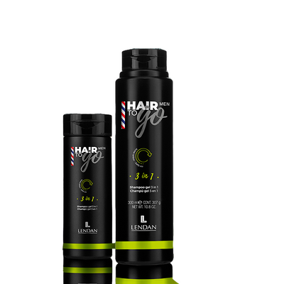 3 In 1 Shower Gel, Shampoo, Shaving Gel